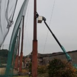 巻きワイヤー交換工事