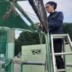 バッティングテント張替工事