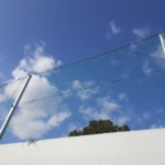 テニスネット張替工事