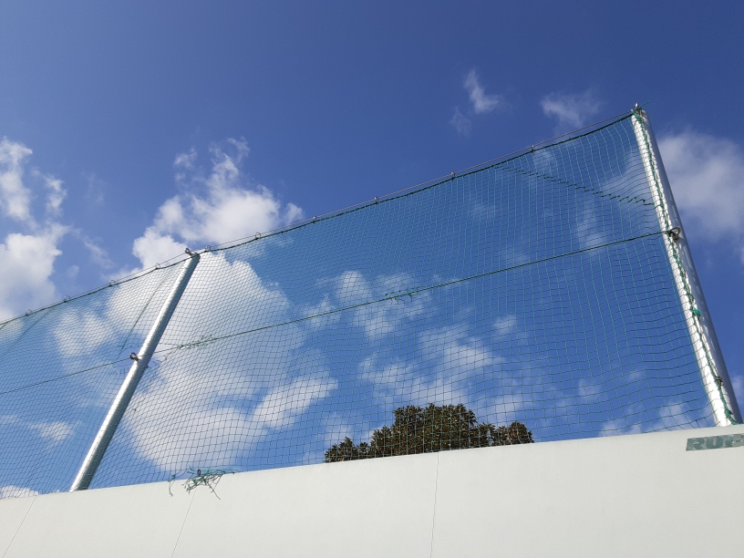 テニスネット張替工事