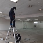 インドアバッティングネット設置工事