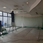 インドアバッティングネット設置工事