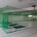 インドアバッティングネット設置工事