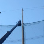 巻きワイヤー復旧工事