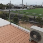 落下防止ネット設置工事