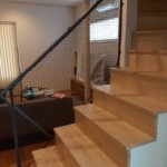 落下防止ネット設置工事