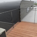 落下防止ネット設置工事