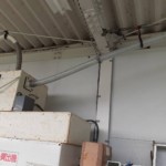 ゴルフ練習場送球ホース交換工事