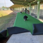 ゴルフ練習場打席改修工事