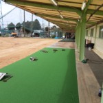 ゴルフ練習場打席改修工事
