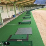 ゴルフ練習場打席改修工事