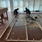 温泉施設内パター場設置工事