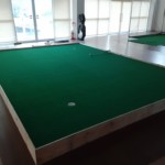 温泉施設内パター場設置工事