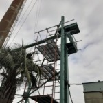 ゴルフ練習場縦コンベア交換工事