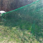 ゴルフ練習場防球ネット補修工事