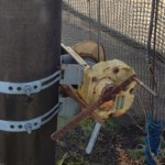 手動ウインチ交換工事