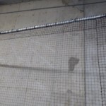 福岡PayPayドーム内仕切りネット交換工事