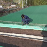 人工芝補修工事