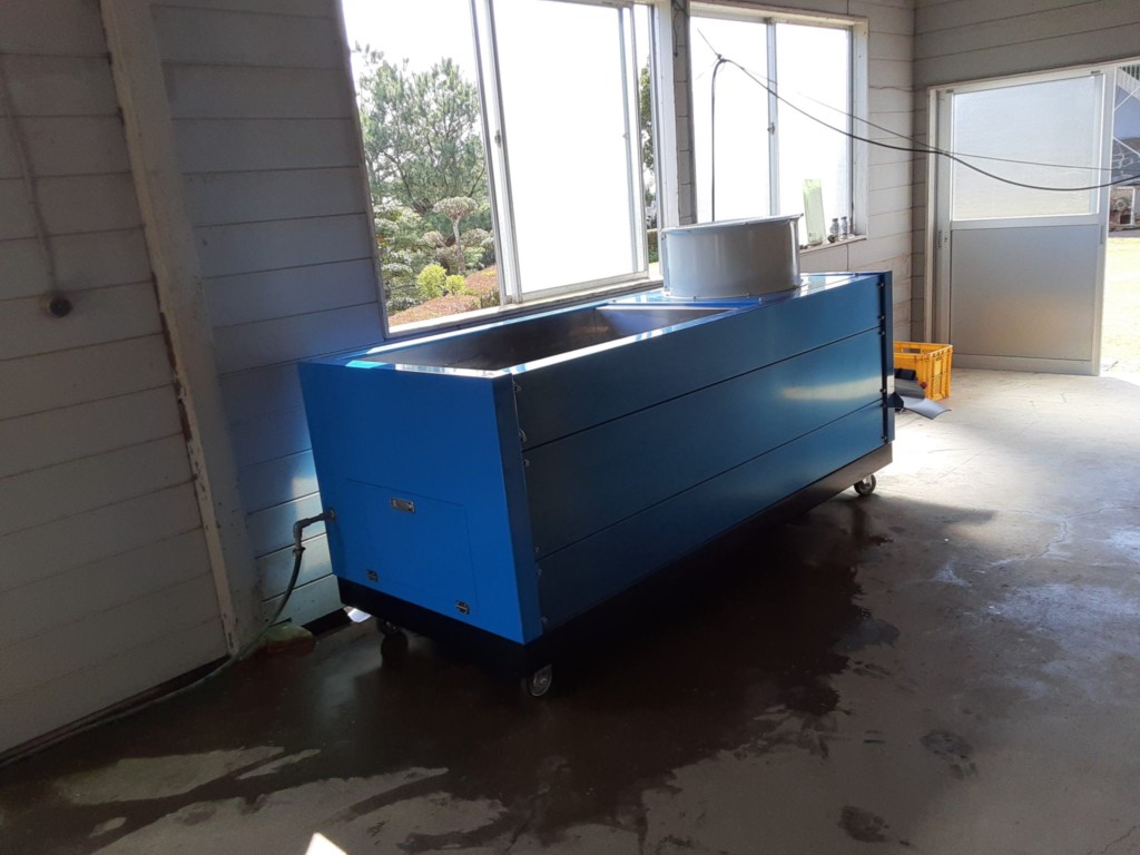 ボール洗浄機入替工事