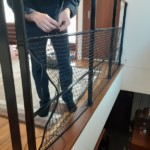 落下防止ネット設置工事