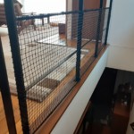 落下防止ネット設置工事