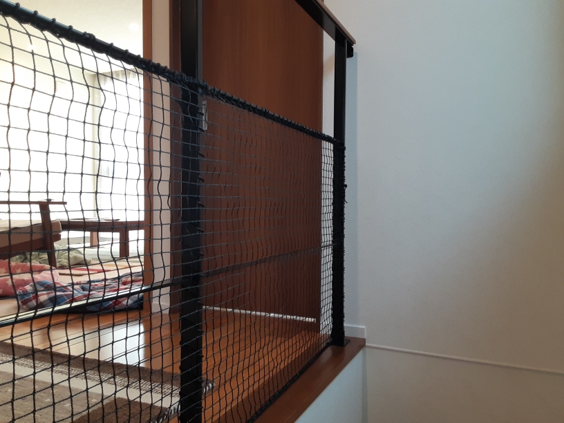 落下防止ネット設置工事