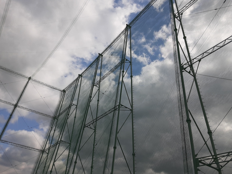 正面ネット・帯ネット交換他工事