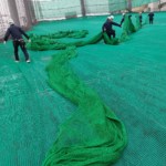 スロープネット張替工事