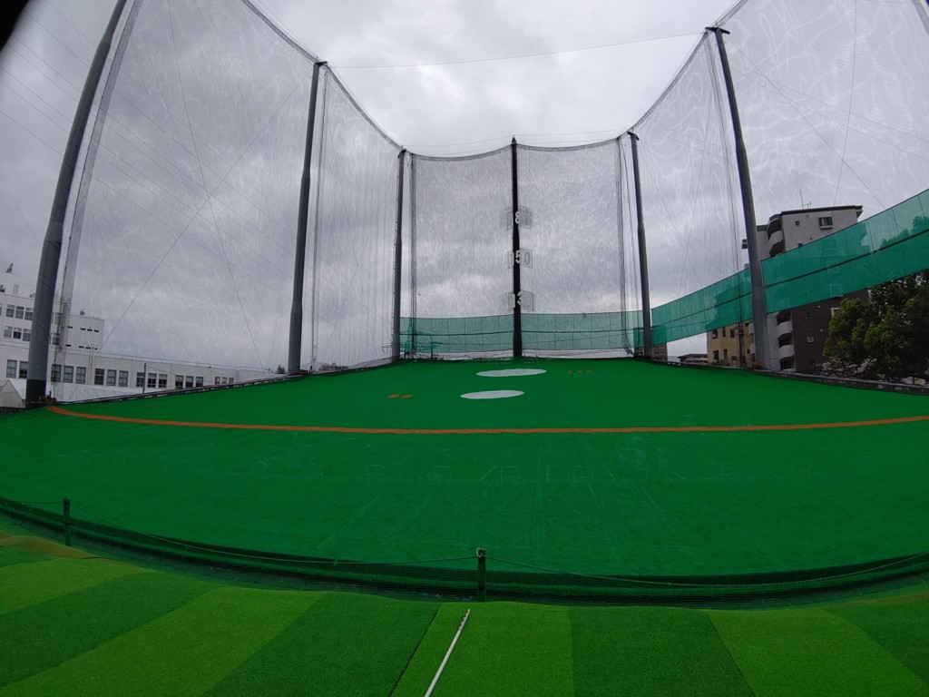 スロープネット張替工事