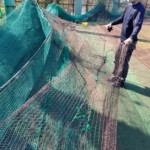 ネット補修工事