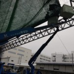 スロープネット張替工事