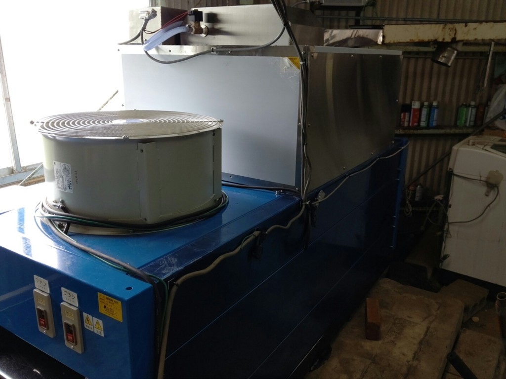 ボール洗浄機入替工事