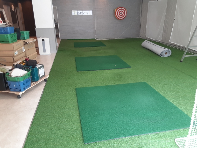 人工芝一部張替工事