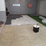 人工芝一部張替工事