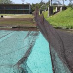 ワイヤー復旧工事