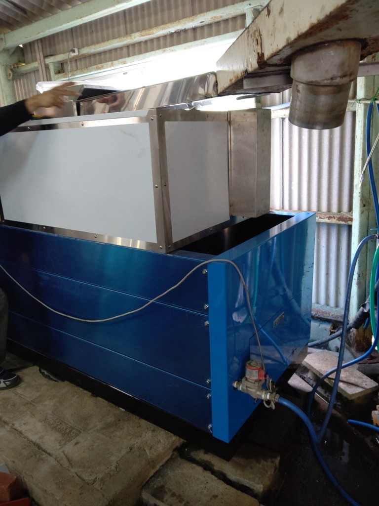 ボール洗浄機入替工事