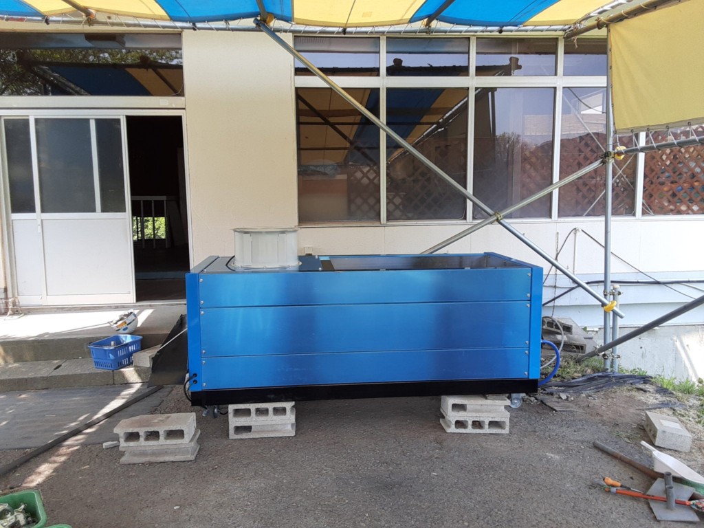 ボール洗浄機入替工事