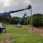 ネット設置工事