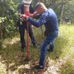 ポストジンク防球ネット設置工事