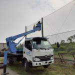 ネット補修工事