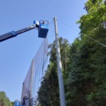 ネット設置工事