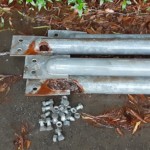 ラチス材交換工事