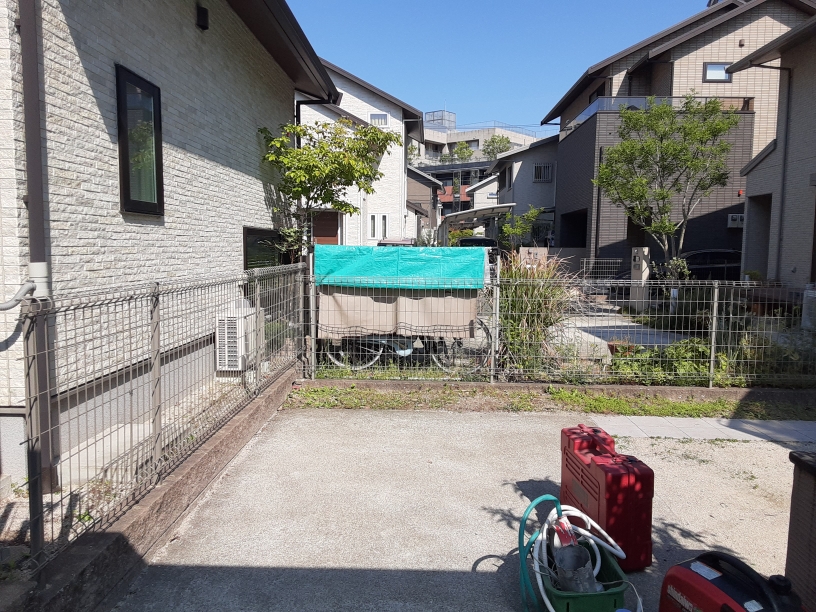 個人様宅防球ネット設置工事