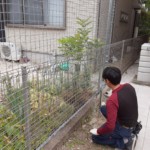 個人様宅防球ネット設置工事