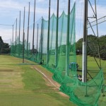 右サイド手前ネット張替工事