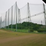 右サイド手前ネット張替工事