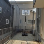 個人様宅防球ネット設置工事