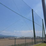 防球ネット張替工事