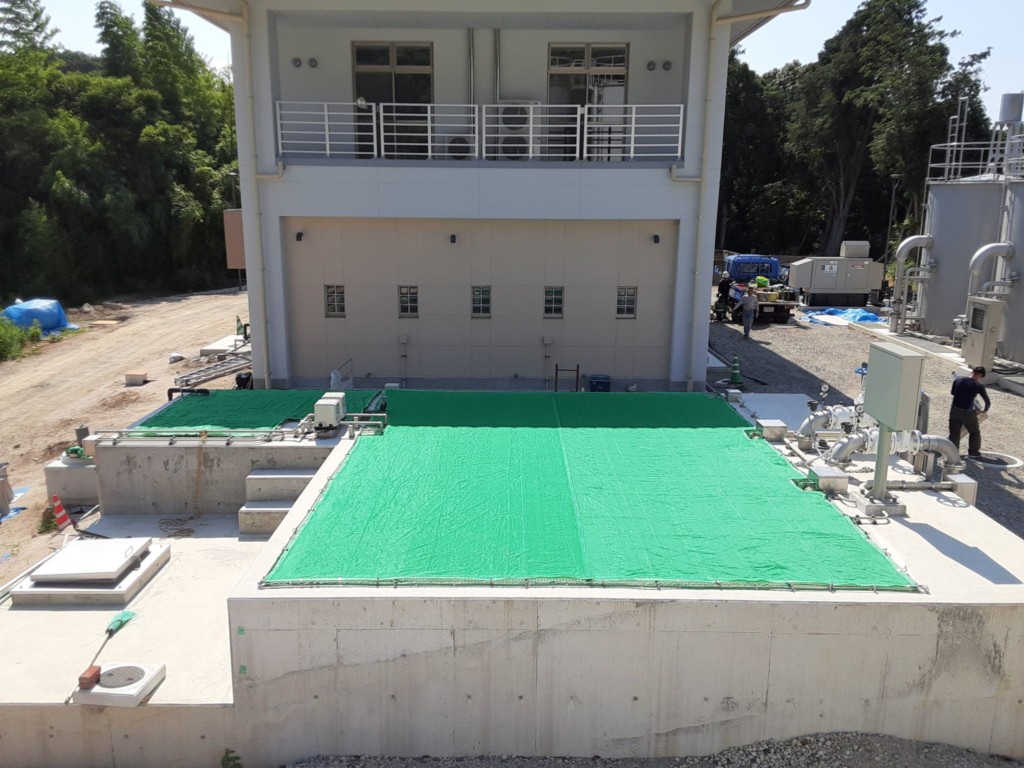 ネット設置工事