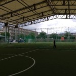 防球ネット修繕工事